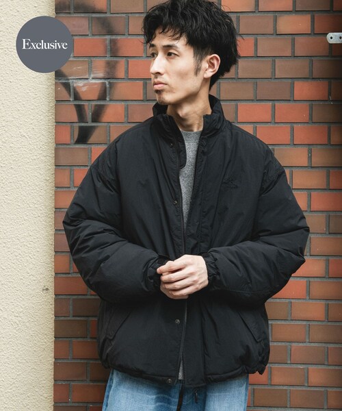 URBAN RESEARCH DOORS(アーバンリサーチドアーズ)の「『別注』Snow Peak Apparel×DOORS N/T Insulation Jacket(テーラードジャケット・メンズ・BLACK/CHACOAL/BROWN・M/L/XL)」の4枚目の写真