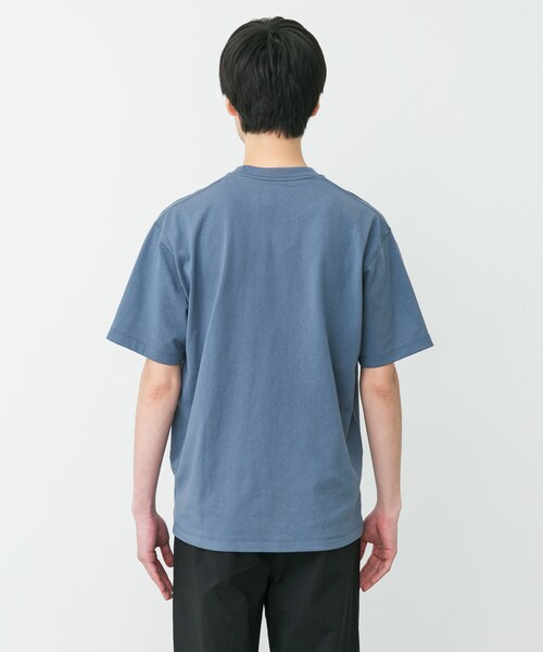 URBAN RESEARCH DOORS(アーバンリサーチドアーズ)の「DANTON POCKET T-SHIRTS(Tシャツ/カットソー・メンズ・WHITE/COAL GREY/H.WHITE/ORANGE/DEEP SAX・M/L/XL)」の22枚目の写真