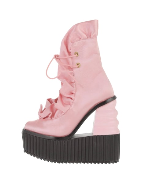 PAMEO POSE（パメオポーズ）の「SAMBA BOOTS SATIN（ブーツ