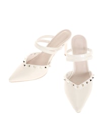 RESEXXY | スタッズピンヒールミュール(パンプス)