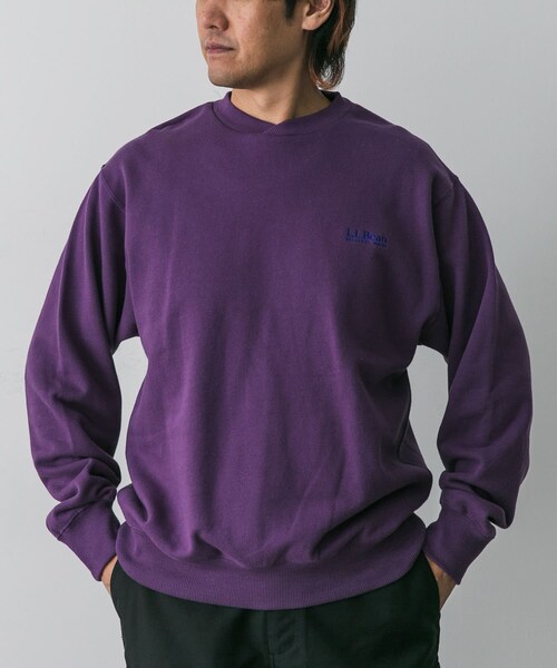 URBAN RESEARCH DOORS(アーバンリサーチドアーズ)の「L.L.Bean Smithfield Crewneck Sweat(スウェット・メンズ・F.Green/Ecru/Birch/Navy/Purple・M/L/XL)」の5枚目の写真