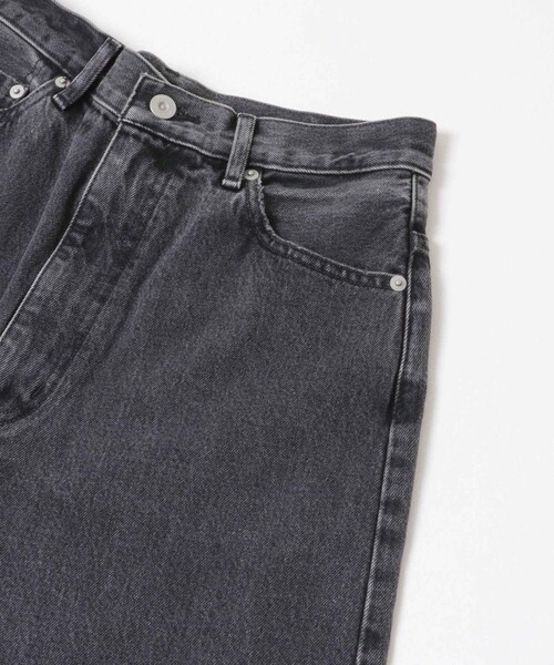 かぐれ（カグレ）の「YLEVE　DENIM HIGH WAIST WIDE（デニムパンツ・レディース・CHARCOAL/INDIGO・1）」の5枚目の写真