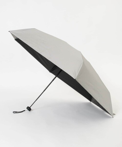 SMELLY（スメリー）の「『晴雨兼用』because　ユニセックス オールウェザーミニマル（長傘・レディース・GRY/BLK・Free）」の16枚目の写真