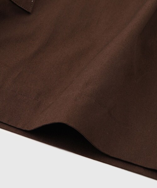 ADAM ET ROPE'（アダムエロペ）の「【CAMIEL FORTGENS/カミエル フォートヘンス】CARGO SHORTS COTTON SUITING（スラックス・メンズ・ダークブラウン/ネイビー・S/XS）」の19枚目の写真