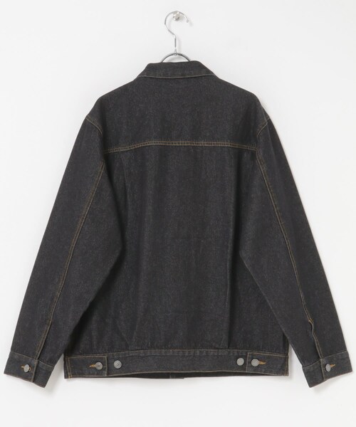 ITEMS URBANRESEARCH（アイテムズ アーバンリサーチ）の「DENIM JACKET TYPE 2nd（デニムジャケット・メンズ・IDG BLU/BLK・M/L）」の17枚目の写真