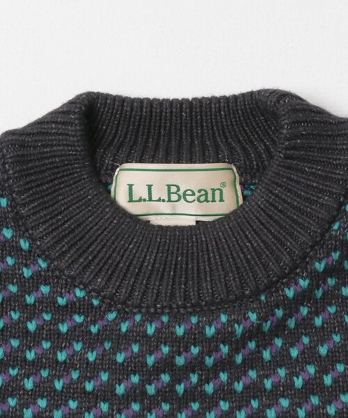 URBAN RESEARCH DOORS(アーバンリサーチドアーズ)の「L.L.Bean JAPAN EDITION Wayne Sweater Birds-Eye(ニット/セーター・メンズ・GRY/WHT/CHR/PLM・M/L/XL)」の9枚目の写真
