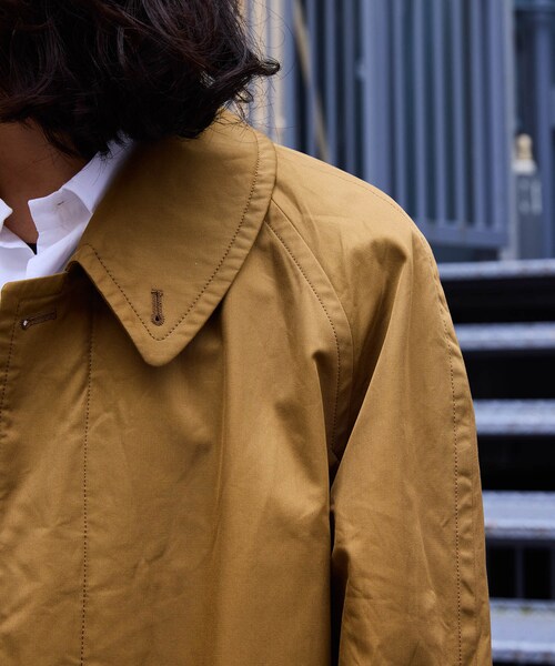 ADAM ET ROPE'（アダムエロペ）の「【AMC】Stefan（ステンカラーコート・メンズ・カーキ系・44/46/48）」の15枚目の写真