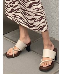 EMODA | クロススクエアサンダル(サンダル)