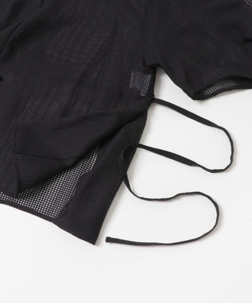 URBAN RESEARCH ROSSO（アーバンリサーチロッソ）の「CHIGNON　シアーチェックボリュームスリーブプルオーバー（シャツ/ブラウス・レディース・IVORY/BLACK/BLUE・Free）」の8枚目の写真