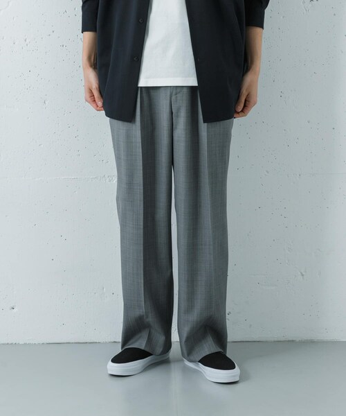URBAN RESEARCH(アーバンリサーチ)の「HERRINGBONE ST TROUSER(その他パンツ・メンズ・BROWN/GRAY/CHARCOAL・M/L)」の10枚目の写真