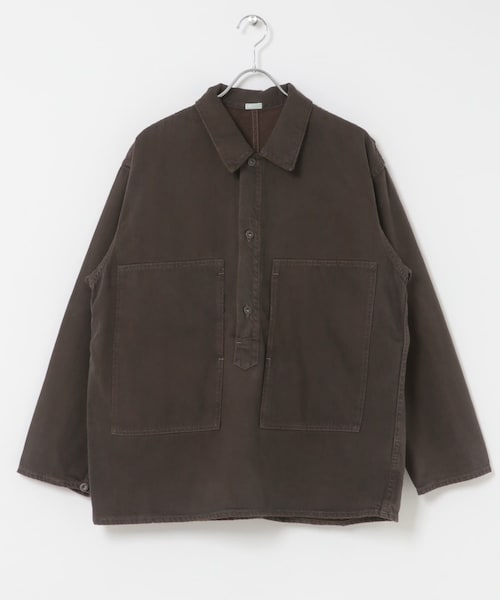URBAN RESEARCH(アーバンリサーチ)の「A PRESSE Vintage M-35 Denim Pullover Jacket(デニムジャケット・メンズ・BROWN・2/3)」の1枚目の写真