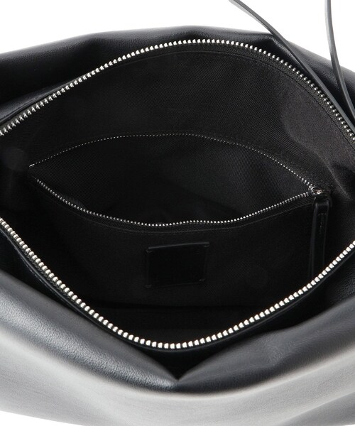 ADAM ET ROPE'(アダムエロペ)の「【WEB限定】スプリットレザーHOBOバッグ(ハンドバッグ・レディース・ブラック/ベージュ・F)」の17枚目の写真