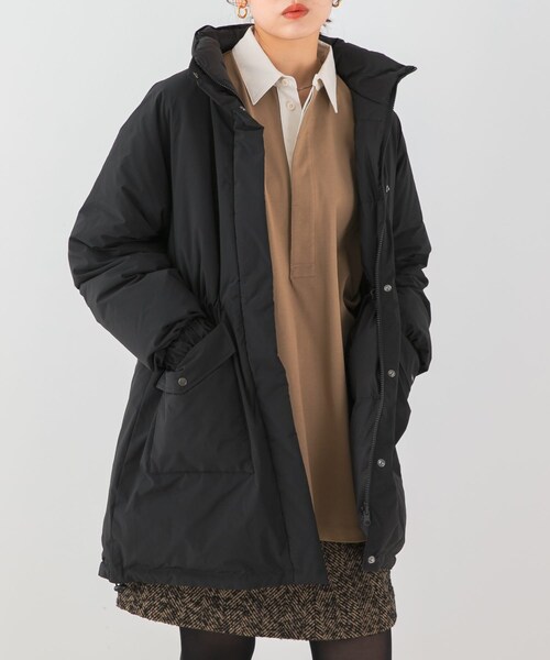 URBAN RESEARCH ROSSO（アーバンリサーチロッソ）の「F by ROSSO　撥水リバーシブルロングダウン（その他アウター・レディース・BROWN/BLACK・Free）」の9枚目の写真