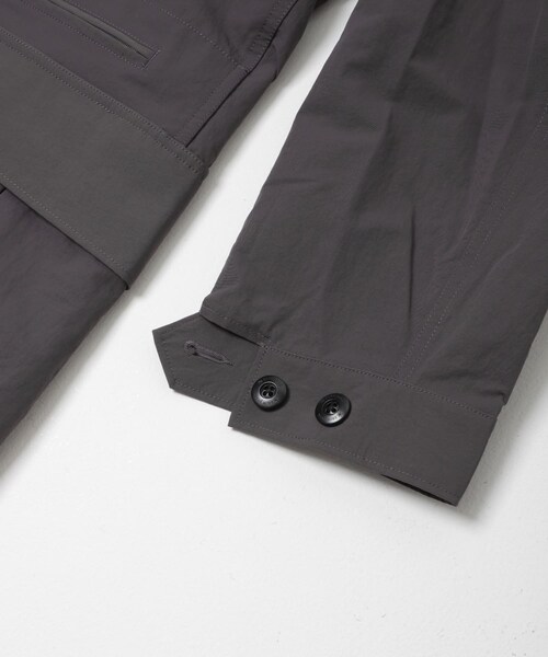 URBAN RESEARCH DOORS(アーバンリサーチドアーズ)の「Snow Peak Apparel NYLON WASHER JACKET(テーラードジャケット・メンズ・GREIGE/CHARCOAL/BLACK・M/L/XL)」の15枚目の写真