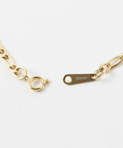 URBAN RESEARCH(アーバンリサーチ)の「decor『デコール』 STAINLESS FLATCHAIN NEC(ネックレス・レディース・GOLD・One)」の6枚目の写真