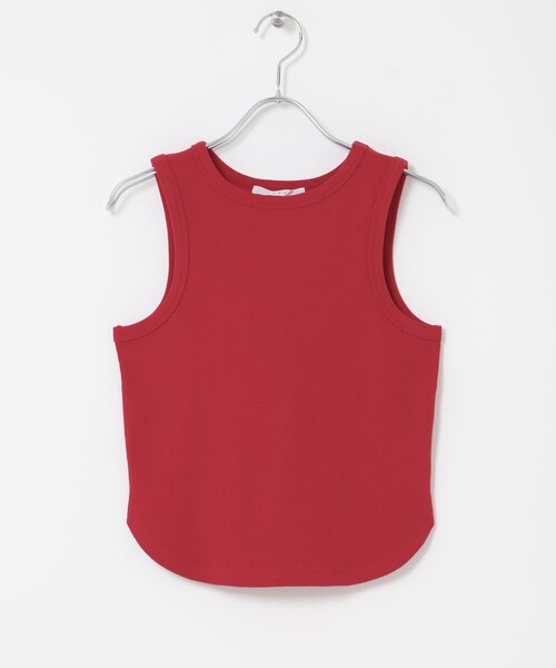 KBF（ケイビーエフ）の「クロップドタンクトップ（タンクトップ・レディース・OATMEAL/POWDERBLUE/RED/CHARCOAL・One）」の16枚目の写真