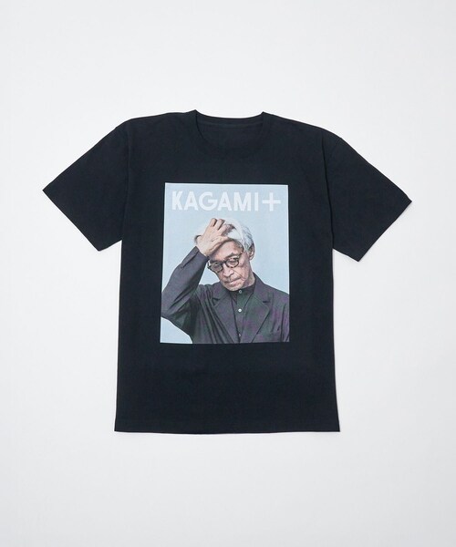 ADAM ET ROPE'(アダムエロペ)の「【KAGAMI+ Ryuichi Sakamoto × 10Culture / ADAM ET ROPE'】KAGAMI+ PHOTO TEE(Tシャツ/カットソー・レディース・ブラック/ブラック系/ホワイト/ホワイト系・L/M/XL)」の18枚目の写真