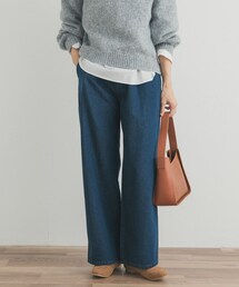 URBAN RESEARCH DOORS | 裏起毛タックデニムパンツ(デニムパンツ)