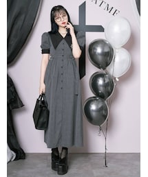 EATME | 2WAYBIGカラーフロントスリットワンピース(ワンピース)