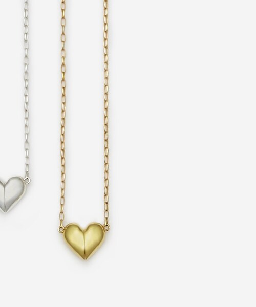ADAM ET ROPE'（アダムエロペ）の「【KNOWHOW JEWELRY(ノウハウジュエリー)】Magnets Heart Necklace（ネックレス・レディース・ゴールド・F）」の14枚目の写真