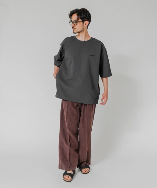 URBAN RESEARCH(アーバンリサーチ)の「『吸水速乾/UVカット』『別注』THOUSAND MILE×URBAN RESEARCH WASHER CODE T-SHIRTS(Tシャツ/カットソー・メンズ・BLACK/CHARCOAL/NAVY ST・S/M/L)」の21枚目の写真