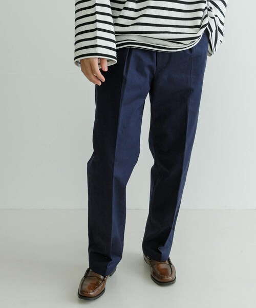 URBAN RESEARCH(アーバンリサーチ)の「FREEMANS SPORTING CLUB BLEECKER TROUSERS(その他パンツ・メンズ・61オリーブ/31グレー/51ネイビー/70カーキ・S/M/L)」の4枚目の写真