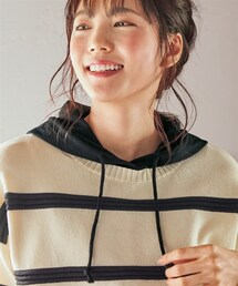 nissen | 大きいサイズアレンジを楽しむカットソーつけ衿(Tシャツ/カットソー)