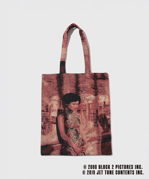 ADAM ET ROPE'(アダムエロペ)の「【花様年華 × 10Culture for ADAM ET ROPE'】TOTE BAG(トートバッグ・レディース・ブラック・F)」の14枚目の写真