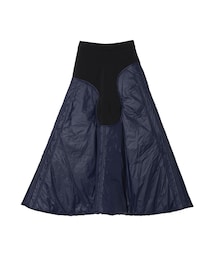 UN3D. | WAVE LINE PADDED SK【セットアップ着用可能】(スカート)