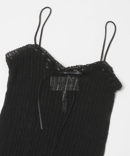 URBAN RESEARCH(アーバンリサーチ)の「EUCHRONIA LACE CAMISOLE(キャミソール・レディース・OFF WHITE/BLACK・Free)」の12枚目の写真