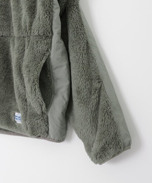 URBAN RESEARCH Sonny Label（アーバンリサーチサニーレーベル）の「ARMY TWILL　Fleece blouson（ブルゾン・メンズ・KHAKI/BLACK・M/L）」の19枚目の写真