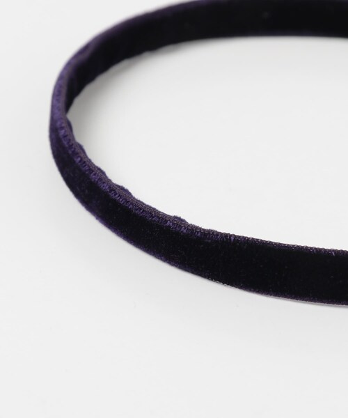 URBAN RESEARCH(アーバンリサーチ)の「IRIS47 Velvet headband(カチューシャ・レディース・black/brown/navy・-)」の11枚目の写真
