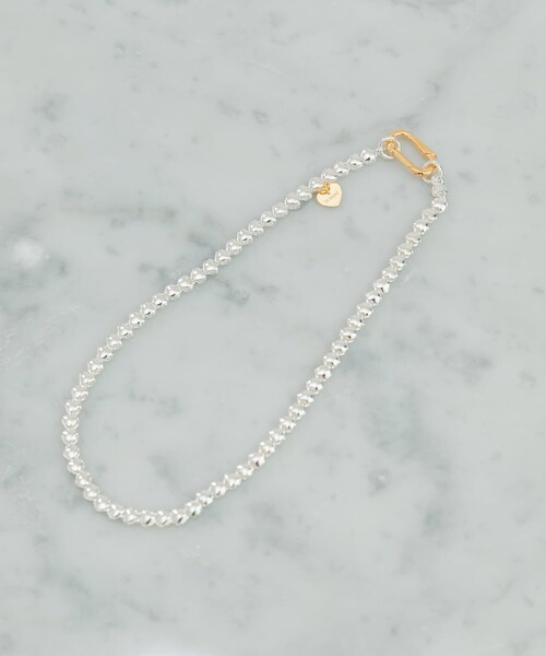 URBAN RESEARCH ROSSO（アーバンリサーチロッソ）の「in mood　CLIP HEART NECKLACE（ネックレス・レディース・MIX・-）」の3枚目の写真