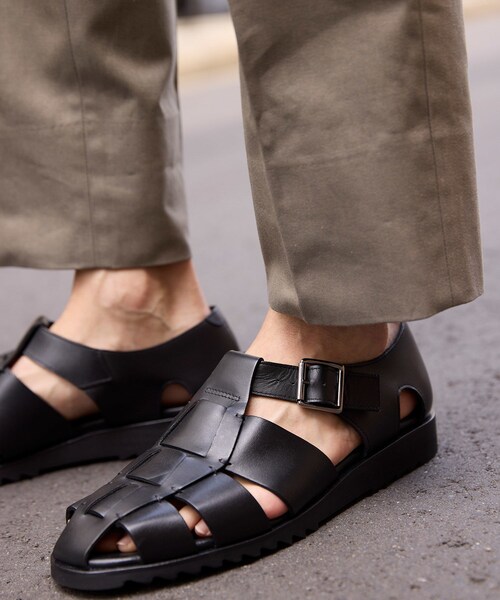 ADAM ET ROPE'（アダムエロペ）の「【Paraboot/パラブーツ】PACIFIC（サンダル・メンズ・ブラック・40.0/41.0/42.0/43.0）」の6枚目の写真
