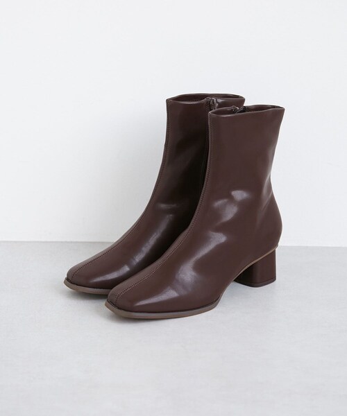 ROPE' PICNIC(ロペピクニック)の「ラインリフトベーシックブーツ(ブーツ・レディース・ブラック/ダークブラウン系・23.0/23.5/24.0/24.5)」の11枚目の写真