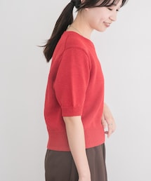 ITEMS URBANRESEARCH | ペーパータッチハンソデニット(ニット/セーター)