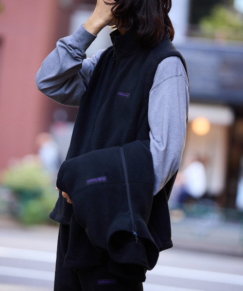 ADAM ET ROPE'(アダムエロペ)の「《別注》【Needles/ニードルズ】S.B. Vest(ベスト・メンズ・ブラック・L/M/S/XL)」の18枚目の写真