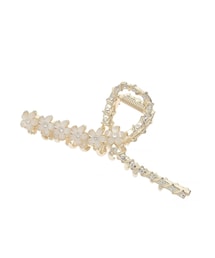 EATME | フラワービジューヘアクリップ(バレッタ/ヘアクリップ)