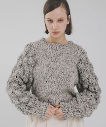 LAATO | lantern long sleeve knit(ニット/セーター)