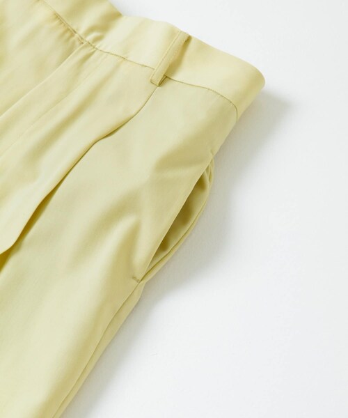 URBAN RESEARCH（アーバンリサーチ）の「rito structure　Summer Wool  Tapered Pants（その他パンツ・レディース・YEL/GRY・1/2）」の10枚目の写真