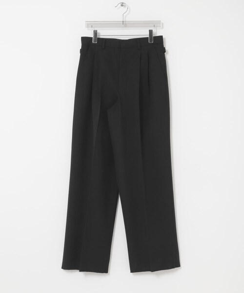 URBAN RESEARCH（アーバンリサーチ）の「new basic　HIGH TWIST WOOL TROUSER（その他パンツ・メンズ・BLACK/CHECK・M/L/XL）」の9枚目の写真