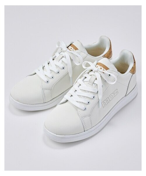 nissen（ニッセン）の「【ゆったり幅広】moz（モズ）軽量レースアップスニーカー（ワイズ４Ｅ）（スニーカー・メンズ・黒/ホワイト×グリーン/ホワイト×シルバー/ホワイト×コルク調/ホワイト×オーロラ・23.5cm/4E/24.0cm/4E/24.5cm/4E/25.0cm/4E/25.5cm/4E/26.0cm/4E/26.5cm/4E/27.0cm/4E）」の20枚目の写真