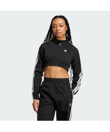 adidas | スリム クロップド トラックトップ(ナイロンジャケット)