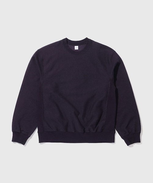 ADAM ET ROPE'（アダムエロペ）の「【blurhmsROOTSTOCK】Soft&Hard Sweat Crew-Neck P/O（スウェット・メンズ・ライトグレー/パープル・2/3）」の5枚目の写真