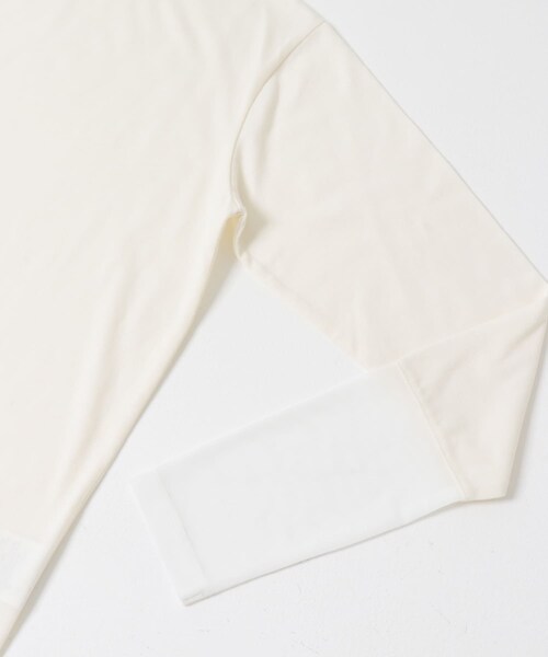 ITEMS URBANRESEARCH（アイテムズ アーバンリサーチ）の「ソデチュールロングスリーブカットソー（Tシャツ/カットソー・レディース・BRN/OFF/BORDER・FREE）」の10枚目の写真