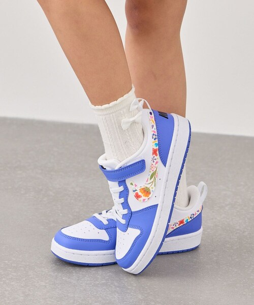 ROPE' PICNIC(ロペピクニック)の「【KIDS/キッズ】【NIKE/ナイキ】コート ボロー LOW FL PS(スニーカー・キッズ・キナリ・18/19/20/21)」の20枚目の写真