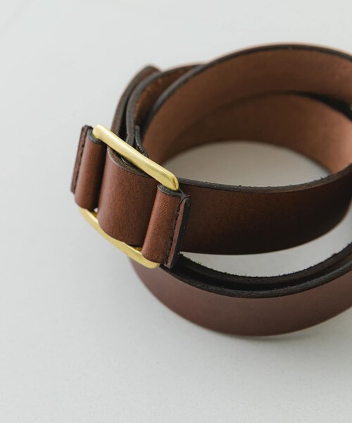 RODE SKO（ロデスコ）の「atelier brugge　SLIDE LETHER BELT（ベルト・レディース・BLACK/CHOCO・One）」の12枚目の写真