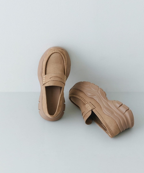 RODE SKO（ロデスコ）の「ボリュームソールローファー（ローファー・レディース・BLACK/DARK BROWN/BEIGE・36/37/38/39）」の3枚目の写真