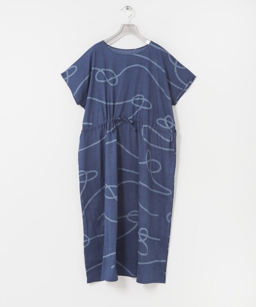 URBAN RESEARCH(アーバンリサーチ)の「SENTO-GRASHI 「ゆ」 dress(ワンピース・レディース・BRN×Y.BRN/BLU×L.BLU・Free)」の9枚目の写真