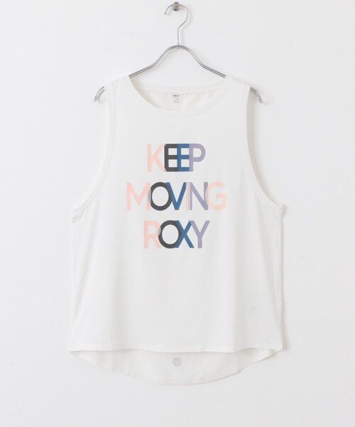 URBAN RESEARCH Sonny Label（アーバンリサーチサニーレーベル）の「ROXY　REFLECTION OF YOU（タンクトップ・レディース・WHT/PNK・M）」の4枚目の写真